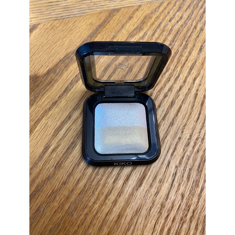 Kiko Milano bright‎ duo 08 eyeshadow (silver/gold)